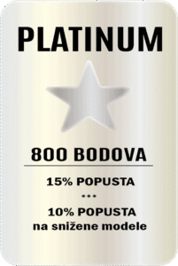PLATINUM-800 BODOVA 15% na naočare, okvire i stakla * 10% na akcijske modele